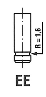 Випускний клапан   R4186/BMARCR   FRECCIA