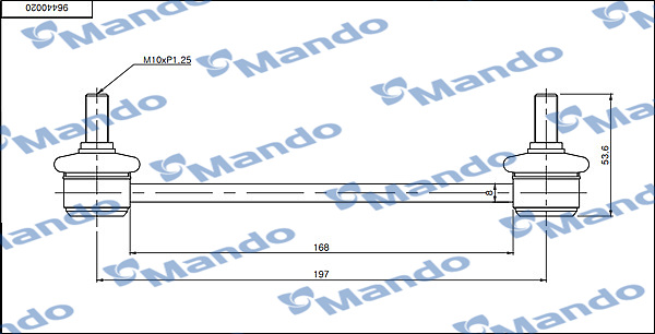 Тяга/стійка, стабілізатор   MSC010099   MANDO