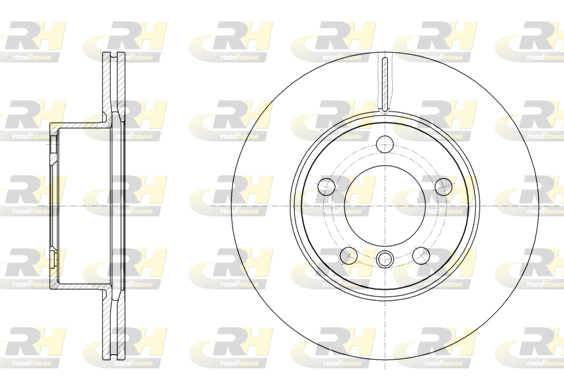 Тормозной диск   61449.10   ROADHOUSE