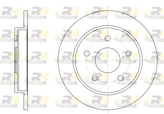 Тормозной диск   6147.00   ROADHOUSE