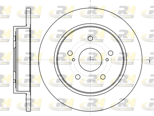 Тормозной диск   61480.00   ROADHOUSE