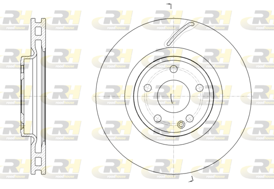 Тормозной диск   61524.10   ROADHOUSE