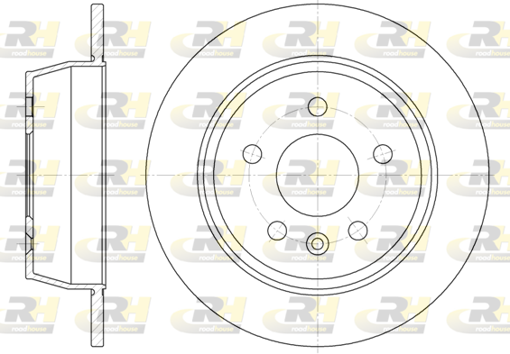 Тормозной диск   6471.00   ROADHOUSE