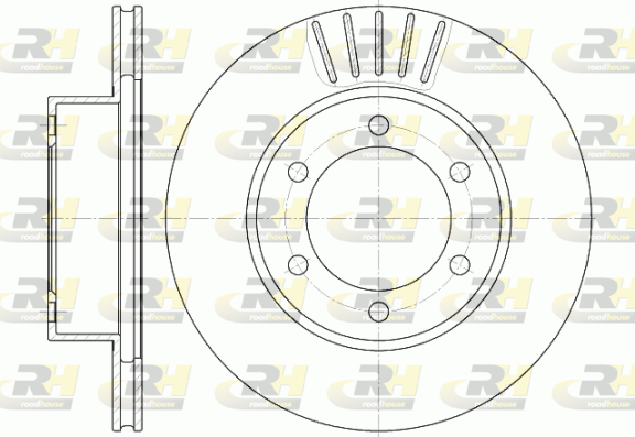 Тормозной диск   6562.10   ROADHOUSE