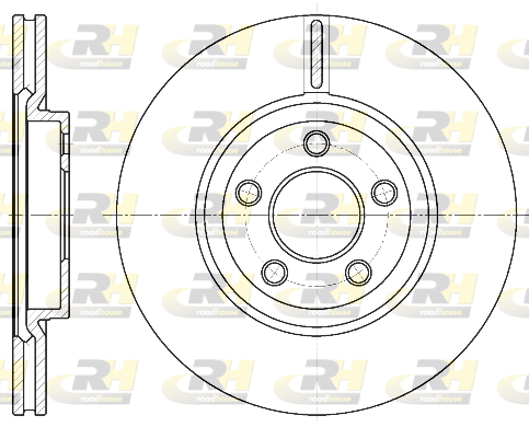 Тормозной диск   6637.10   ROADHOUSE