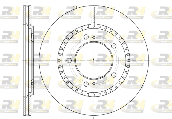 Тормозной диск   6699.10   ROADHOUSE