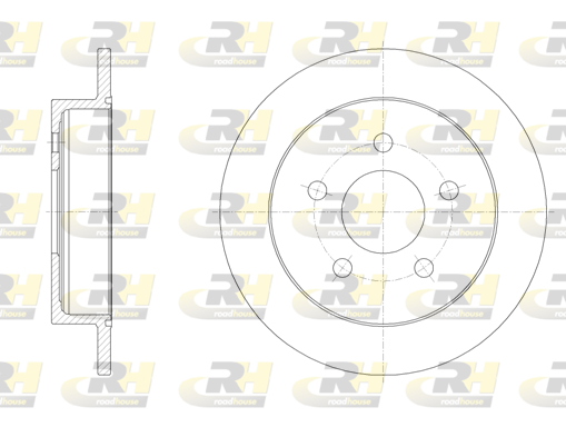 Тормозной диск   6719.00   ROADHOUSE