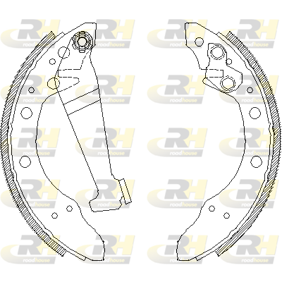 Тормозные колодки   4046.00   ROADHOUSE