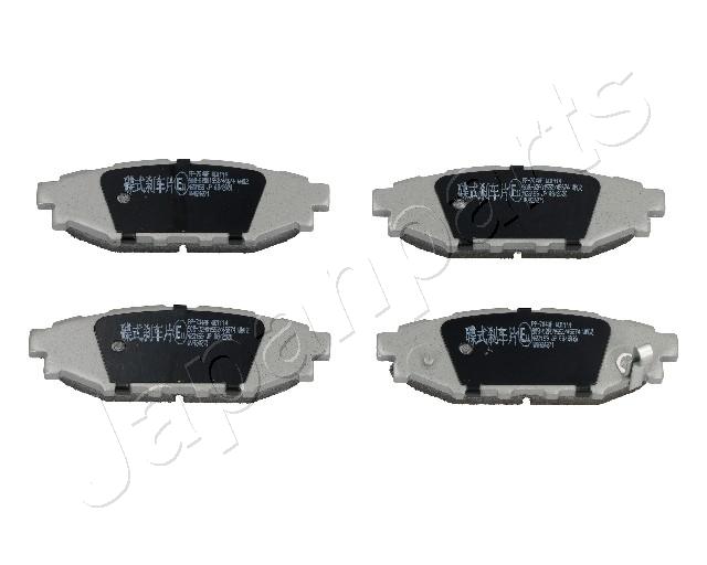 Комплект тормозных колодок, дисковый тормоз   PP-704AF   JAPANPARTS