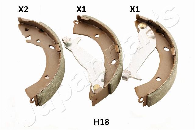 Комплект гальмівних колодок   GF-H18AF   JAPANPARTS