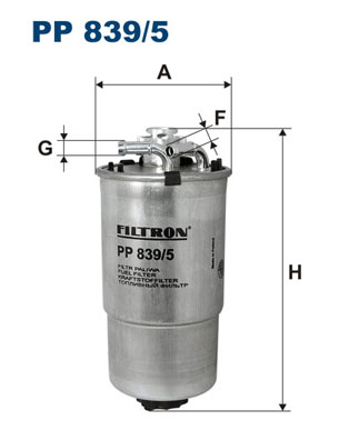 Фільтр палива   PP 839/5   FILTRON