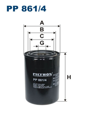 Топливный фильтр   PP 861/4   FILTRON