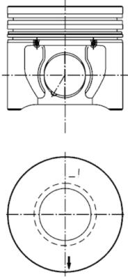 Поршень   40172600   KOLBENSCHMIDT