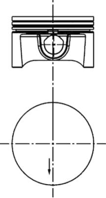 Поршень   40388620   KOLBENSCHMIDT