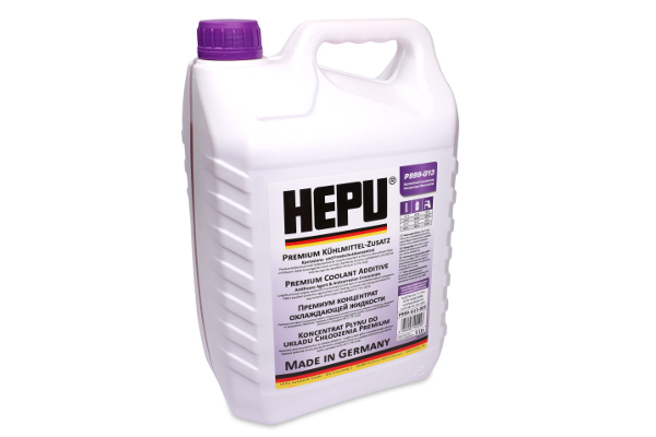 Антифриз HEPU G13 фиолетовый, концентрат, 5 л, P999-G13-005