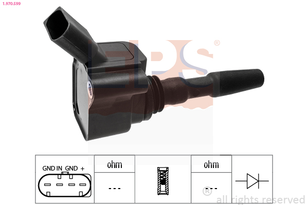 Катушка зажигания   1.970.599   EPS