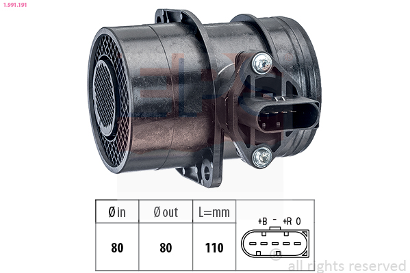 Расходомер воздуха   1.991.191   EPS