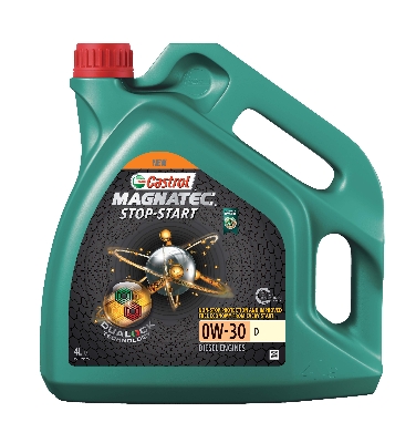 Моторное масло CASTROL Magnatec Stop-Start D 0W-30 4 л, 15D608