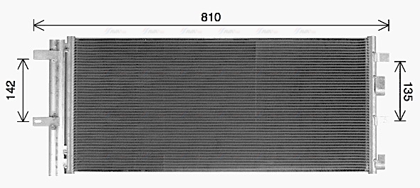 Конденсатор, кондиционер   FD5659D   AVA QUALITY COOLING