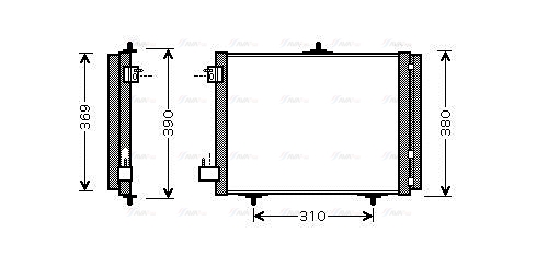 Конденсатор, кондиционер   PEA5295D   AVA QUALITY COOLING