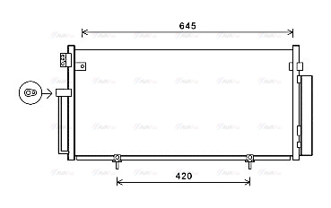 Конденсатор, система кондиціонування повітря   SUA5078D   AVA QUALITY COOLING