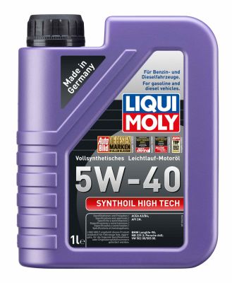 Моторное масло LIQUI MOLY Synthoil High Tech 5W-40 1 л, 1855