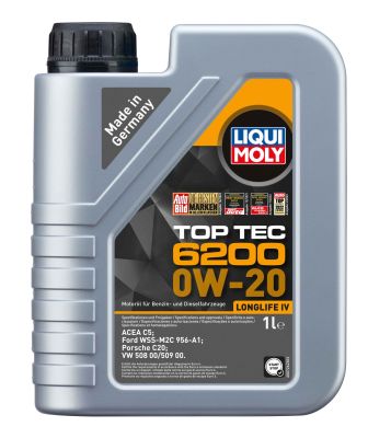 Моторное масло LIQUI MOLY Top Tec 6200 0W-20 1 л, 20787