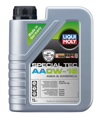 Моторна олива LIQUI MOLY Special Tec AA 0W-16 1 л, 21326
