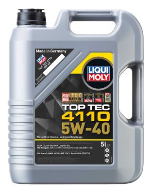 Моторное масло LIQUI MOLY Top Tec 4110 5W-40 5 л, 21479