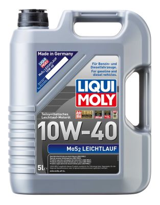 Моторное масло LIQUI MOLY MoS2 Leichtlauf 10W-40 5 л, 2184