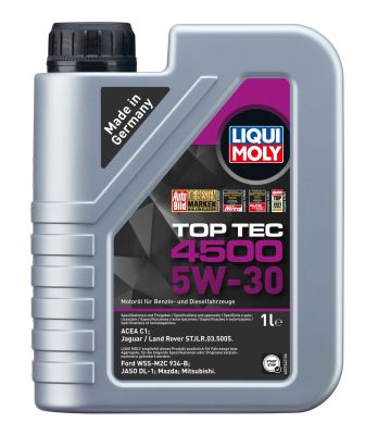 Моторное масло LIQUI MOLY Top Tec 4500 5W-30 1 л, 2317