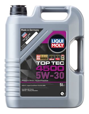 Моторное масло LIQUI MOLY Top Tec 4500 5W-30 5 л, 2318