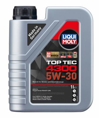 Моторное масло LIQUI MOLY Top Tec 4300 5W-30 1 л, 2323