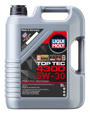 Моторное масло LIQUI MOLY Top Tec 4300 5W-30 5 л, 2324