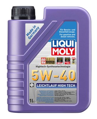 Моторное масло LIQUI MOLY Leichtlauf High Tech 5W-40 1 л, 2327