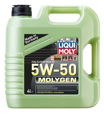 Моторное масло LIQUI MOLY Molygen 5W-50 4 л, 2543