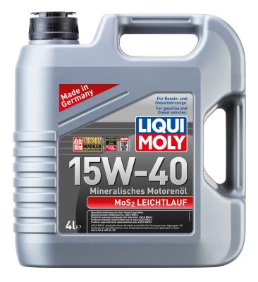 Моторное масло LIQUI MOLY MoS2 Leichtlauf 15W-40 4 л, 2631