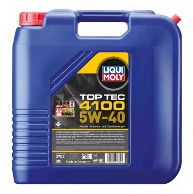 Моторное масло LIQUI MOLY Top Tec 4100 5W-40 20 л, 3702