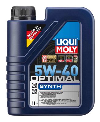 Моторное масло LIQUI MOLY Optimal Synth 5W-40 1 л, 3925