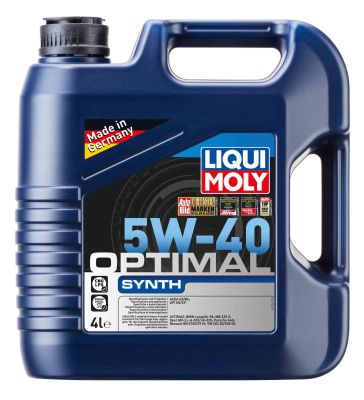 Моторное масло LIQUI MOLY Optimal Synth 5W-40 4 л, 3926