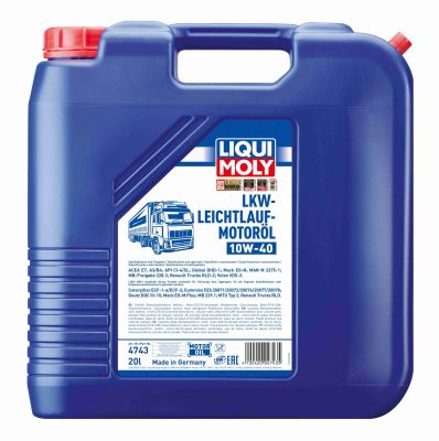 Моторное масло LIQUI MOLY LKW-Leichtlauf 10W-40 20 л, 4743