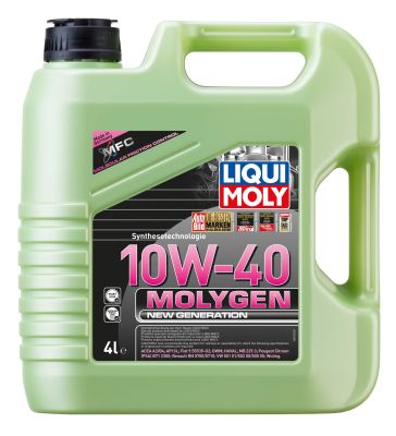 Моторное масло LIQUI MOLY Molygen New Generation 10W-40 4 л, 8538