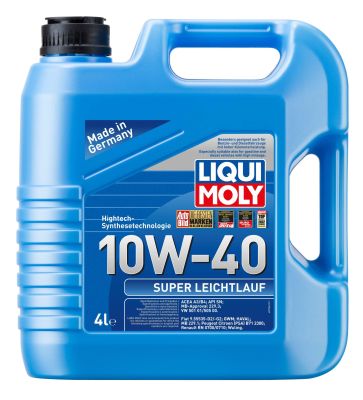 Моторное масло LIQUI MOLY Super Leichtlauf 10W-40 4 л, 9504