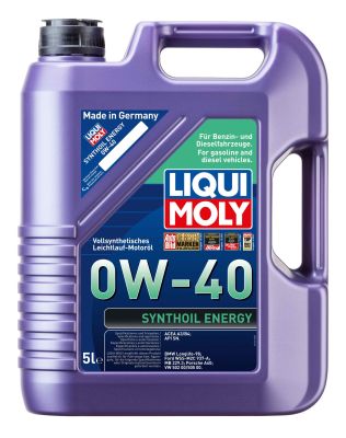 Моторное масло LIQUI MOLY Synthoil Energy 0W-40 5 л, 9515