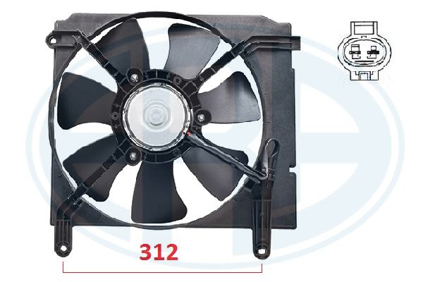 Вентилятор, система охолодження двигуна   352106   ERA