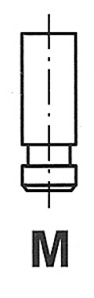 Впускний клапан   R3511/S   FRECCIA