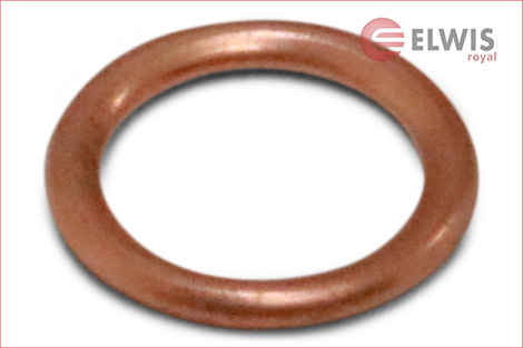 Уплотнительное кольцо, резьбовая пробка маслосливн. отверст.   5244247   ELWIS ROYAL