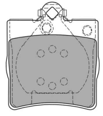 Комплект тормозных колодок, дисковый тормоз   FBP-1139   FREMAX