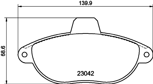 Комплект тормозных колодок, дисковый тормоз   8DB 355 019-251   HELLA PAGID