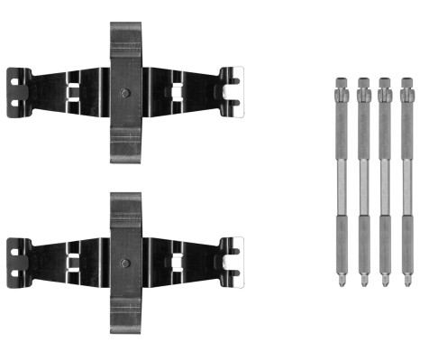 Комплектующие, колодки дискового тормоза   8DZ 355 206-291   HELLA PAGID